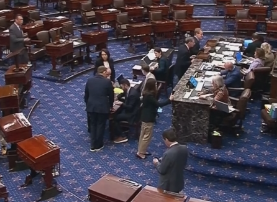 美国参院多数党领袖：不确定周一能否表决临时